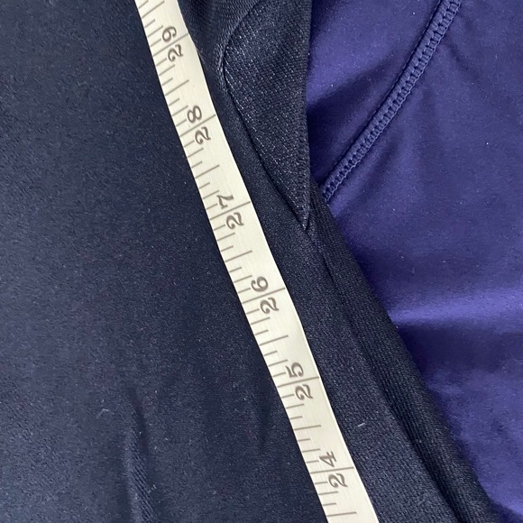 Spanx Dark Blue Highrise Seamless Ankle Look At Me Now Moto Leggings Size 1X - Picture 4 of 8